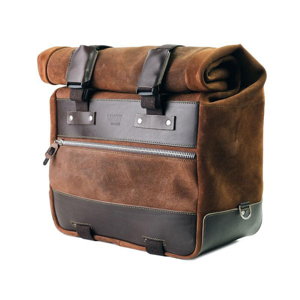 Unit Garage Cult Pannier (Brown) + Rack - Right