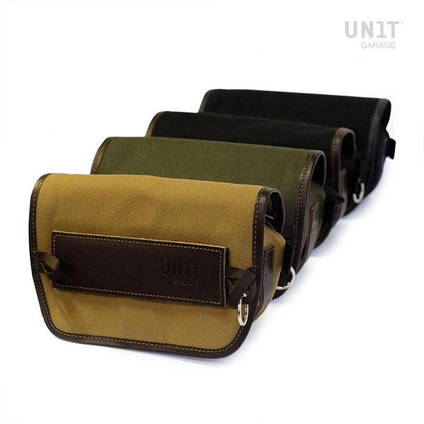 Unit Garage Sahara Handlebar Bag - Canvas