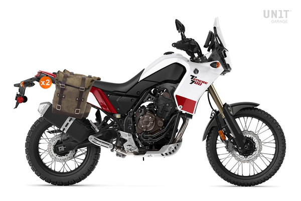 Unit Garage Scram Pannier (Grey) - Right