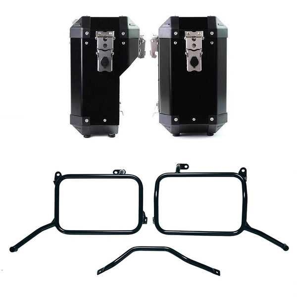 Unit Garage Atlas Panniers (40L+34L) + Inox rack