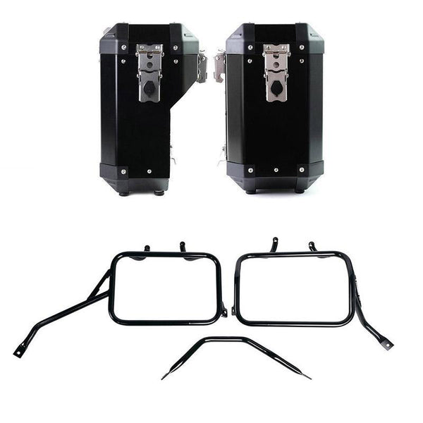 Unit Garage Atlas Panniers (40L+34L) + Inox rack