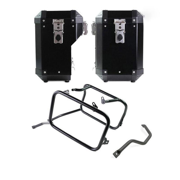 Unit Garage Atlas Panniers (47L+41L) + Inox rack