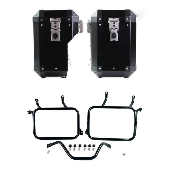 Unit Garage Atlas Panniers (47L+41L) + Inox rack