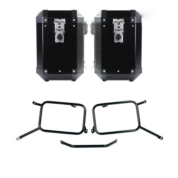 Unit Garage Atlas Panniers (47L+41L) + Inox rack