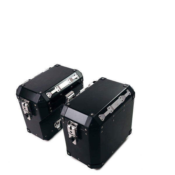 Unit Garage Atlas Panniers (47L+41L) + Inox rack