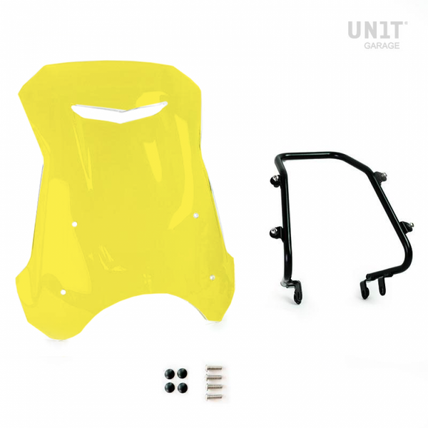 Unit Garage Touring Windscreen with GPS Support