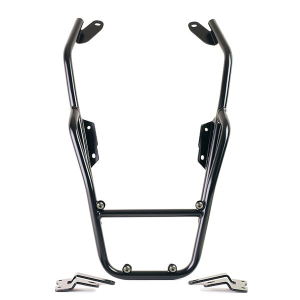 Unit Garage Rear Luggage Rack And Grab Rail - Black