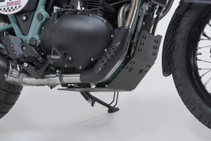 SW Motech Royal Enfield 650 Series Engine Sump Guard - Black