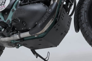 SW Motech Royal Enfield 650 Series Engine Sump Guard - Black