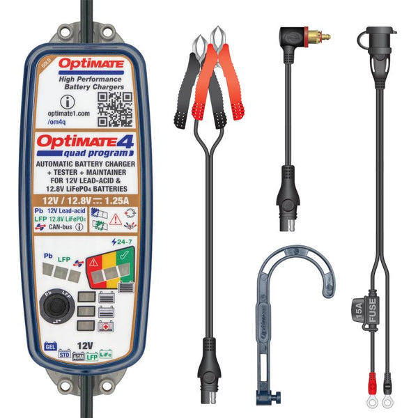 Optimate 4 GOLD CANBUS Compatible Battery Charger