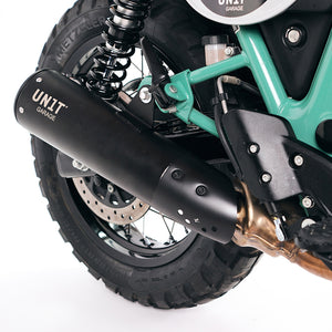 Unit Garage Royal Enfield 650 Series Silencer - Black