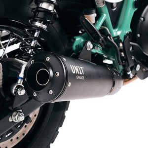 Unit Garage Royal Enfield 650 Series Silencer - Black