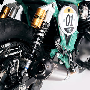 Unit Garage Royal Enfield 650 Series Silencer - Black
