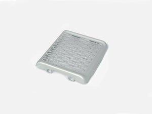 TEC Royal Enfield 650 Series Oil Cooler Cover - Brushed Aluminium