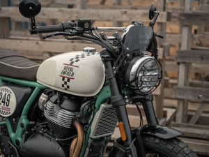 TEC Royal Enfield 650 Series Headlight Cover Grill Guard