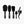 Muc-Off 5 x Brush Set