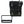 Unit Garage Royal Enfield Single Pannier Rack & Canvas Pannier - Black & Black