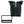 Unit Garage Royal Enfield Single Pannier Rack & Pure Waxed Suede Pannier - Jet Black