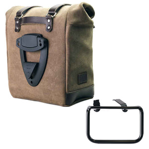 Unit Garage Canvas Scram Pannier + Rack - Left