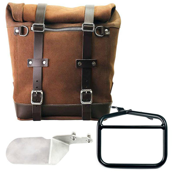 Unit Garage Scram Pannier (Brown) - Right