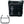 Unit Garage Scram Pannier (Black) - Right