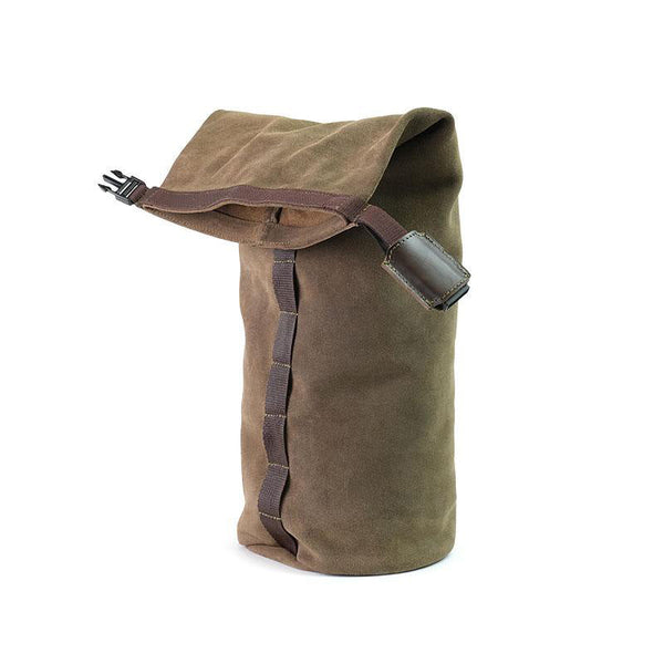Unit Garage Roll Duffle Bag - Waxed Suede