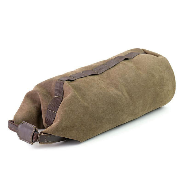 Unit Garage Roll Duffle Bag - Waxed Suede
