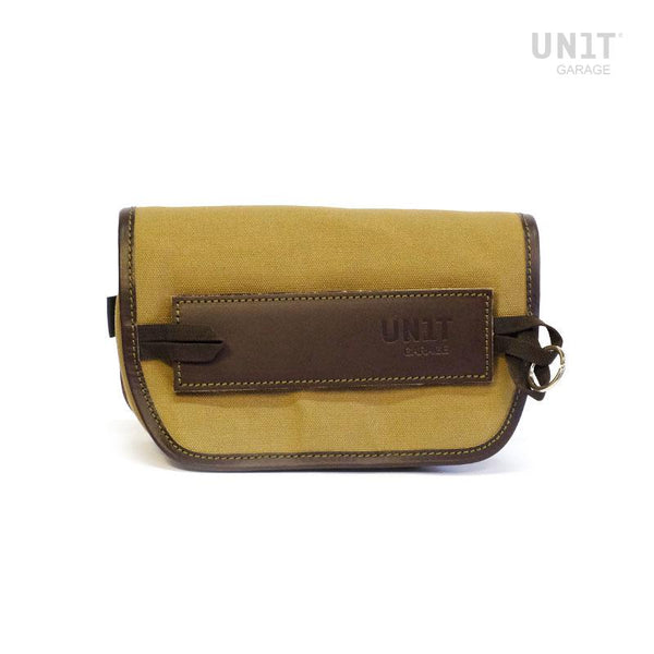 Unit Garage Sahara Handlebar Bag - Canvas