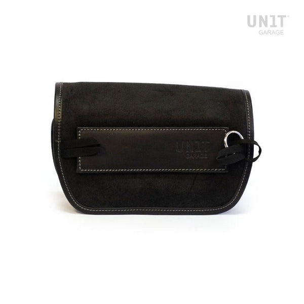 Unit Garage Sahara Handlebar Bag - Suede/Leather