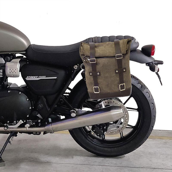 Unit Garage Scram Pannier (Grey) - Left