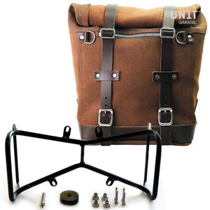 Unit Garage Single Scram Pannier With Double Rack