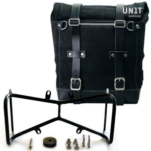 Unit Garage Single Scram Pannier With Double Rack