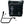 Unit Garage Scram Pannier (Black) - Right
