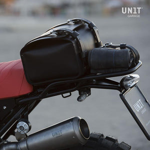 Unit Garage Leather Rear Luggage Bag