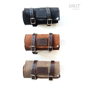 Unit Garage Tool Roll - Waxed Suede