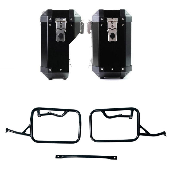 Unit Garage Atlas Panniers (40L+34L) + Inox rack