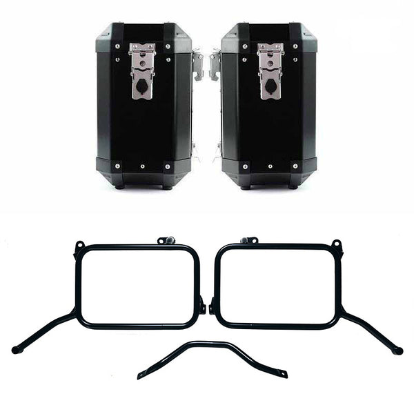 Unit Garage Atlas Panniers (40L+40L) + Inox rack
