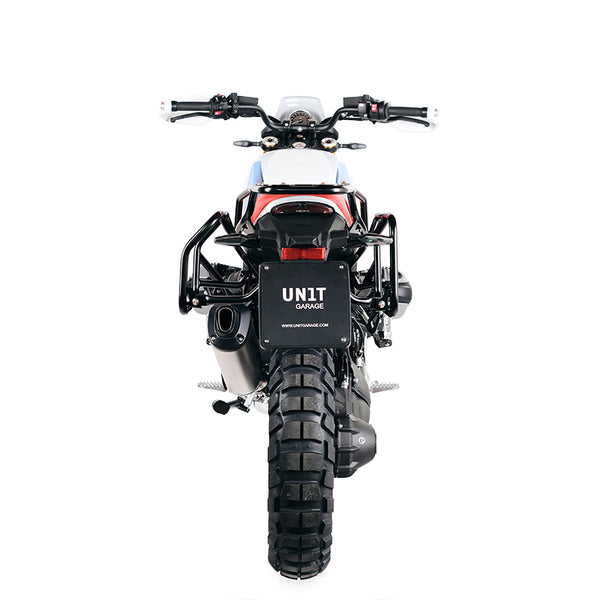 Unit Garage Atlas Panniers (47L+41L) + Inox rack