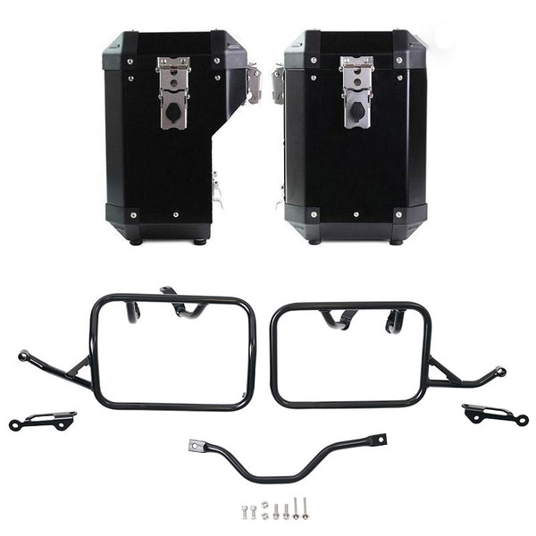 Unit Garage Atlas Panniers (47L+41L) + Inox rack
