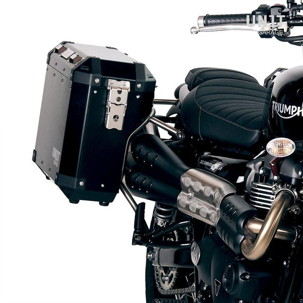 Unit Garage Atlas Panniers (47L+41L) + Inox rack