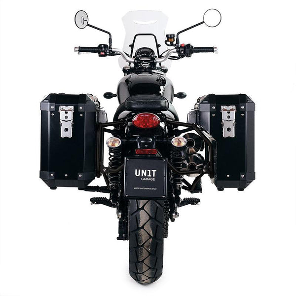 Unit Garage Atlas Panniers (47L+41L) + Inox rack