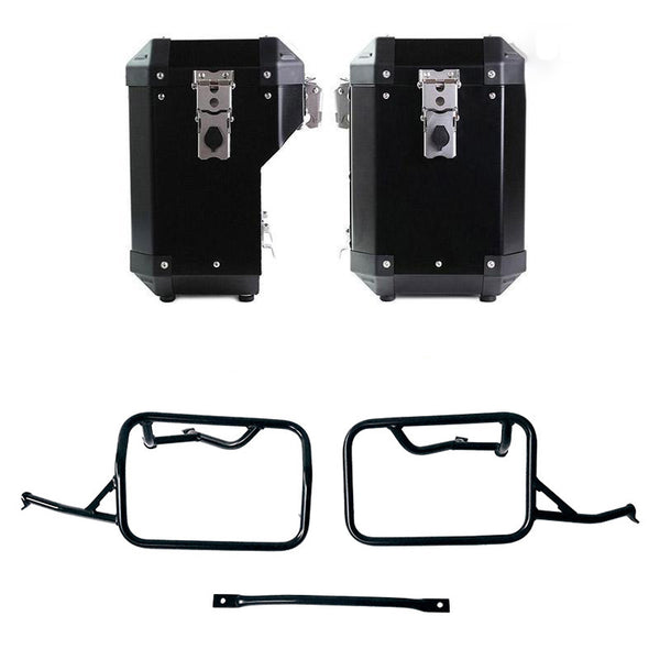 Unit Garage Atlas Panniers (47L+41L) + Inox rack