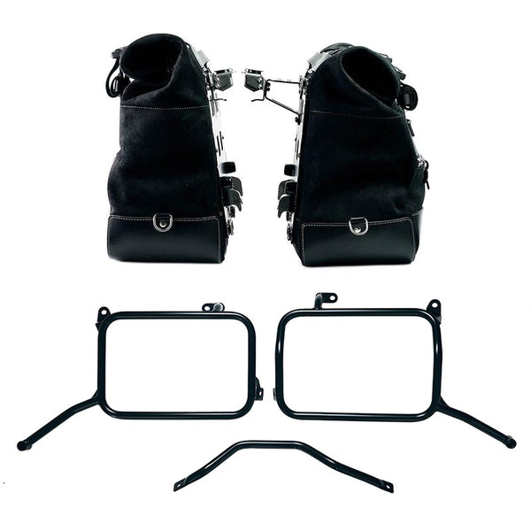 Unit Garage Cult Panniers (Black) + Rack - Pair