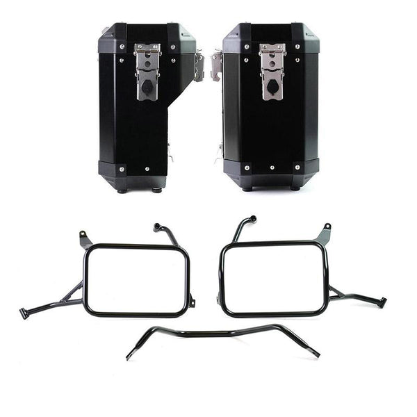 Unit Garage Atlas Panniers (40L+34L) + Inox rack