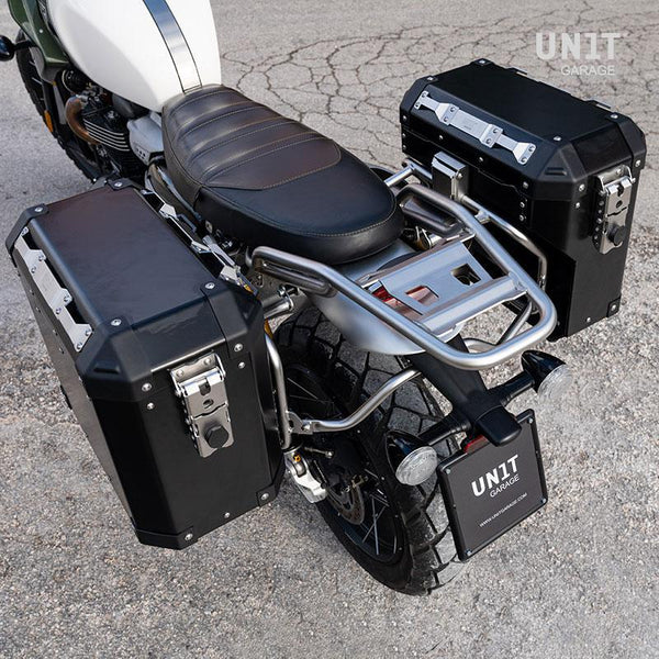Unit Garage Atlas Panniers (47L+41L) + Inox rack