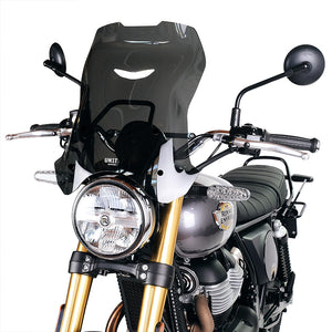 Unit Garage Royal Enfield 650 Series XL Touring Windscreen & GPS Mount