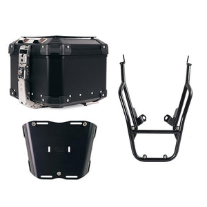 Unit Garage Luggage Rack + 44L Atlas Aluminium Top Box