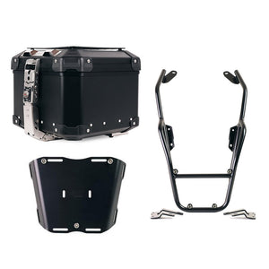 Unit Garage Luggage Rack + 44L Atlas Aluminium Top Box
