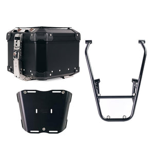 Unit Garage Luggage Rack + 44L Atlas Aluminium Top Box