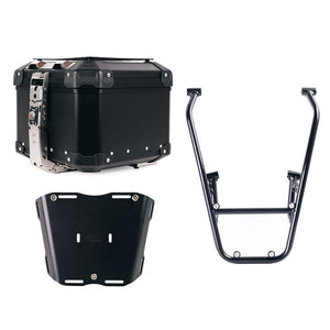 Unit Garage Luggage Rack + 44L Atlas Aluminium Top Box